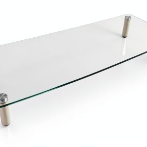 Mount-It Monitor Riser Glass Aluminum Ergonomic Workspace-0