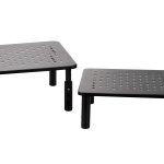Mind Reader Iron Monitor Stand Ventilated Metal Riser-0