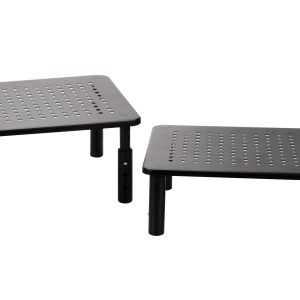 Mind Reader Iron Monitor Stand Ventilated Metal Riser-0
