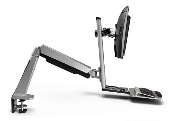 Pavo Dual Monitor Stand Up Desk Converter Ergonomic-8