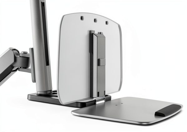 Pavo Dual Monitor Workstation Ergonomic Height Adjustable-3