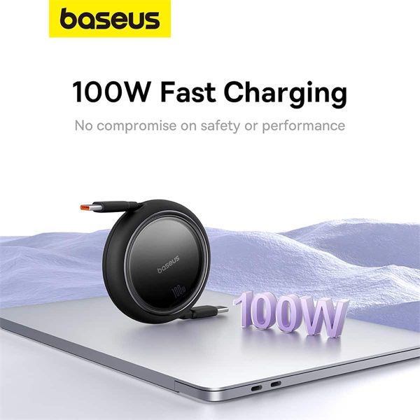 Free2Pull 100W PD Retractable Cable Fast Charging Data Sync-6