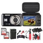 Kodak Pixpro FZ55 Digital Camera Bundle 16MP HD Video-0