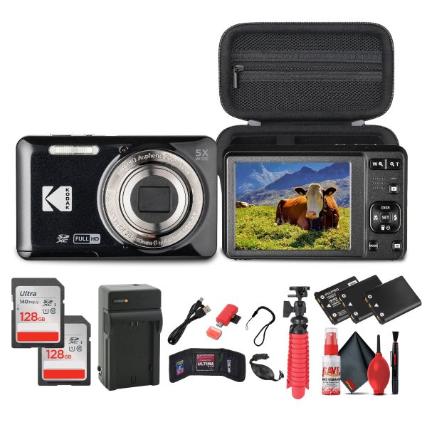 Kodak Pixpro FZ55 Digital Camera Bundle 16MP HD Video-0