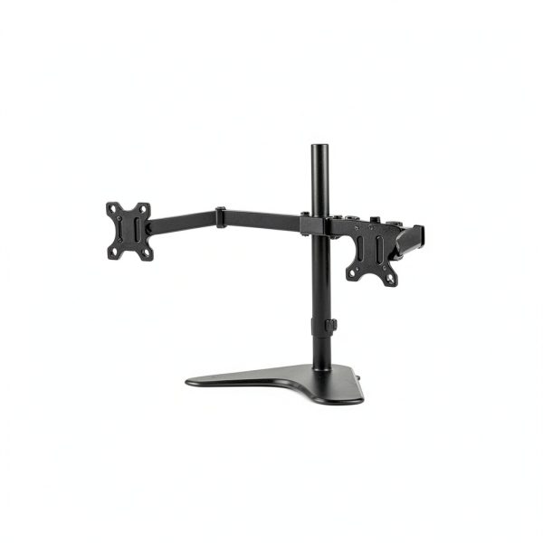 Pavo Dual Monitor Stand Free Standing VESA Mount-0