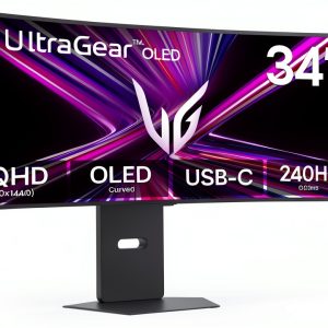 LG UltraGear OLED Curved Gaming Monitor 34 Inch 240Hz-0