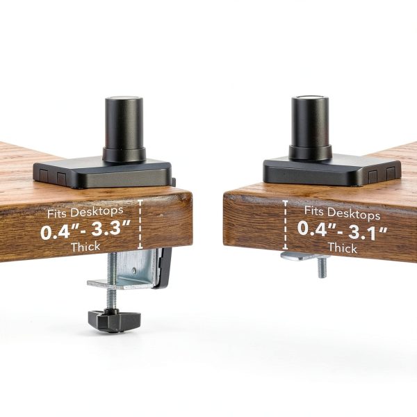 Mount-It Triple Monitor Mount Gas Spring Full Motion Desk-7