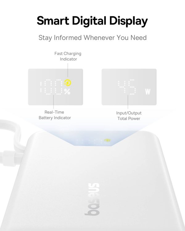 PicoGo 45W Power Bank Fast Charging Smart Display-3