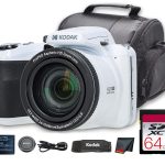 Kodak PIXPRO AZ425 Digital Camera White AZ425WH Bundle-0